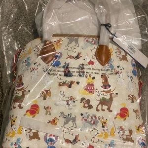 Disney Dooney and Bourke Santa Tails/Paws Satchel
